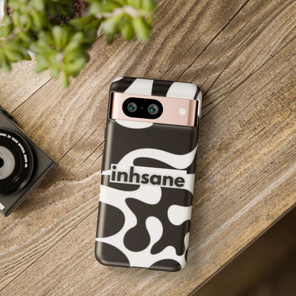 inhsane panda print phone case - pro edition