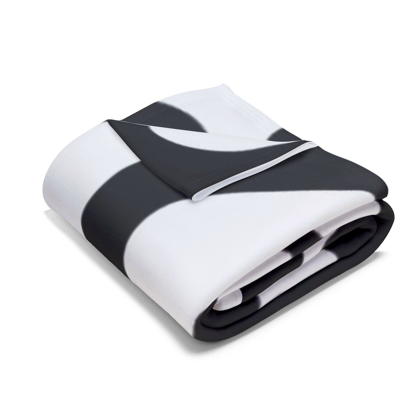 inhsane panda print fleece blanket