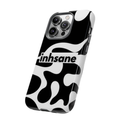 inhsane panda print phone case - pro edition