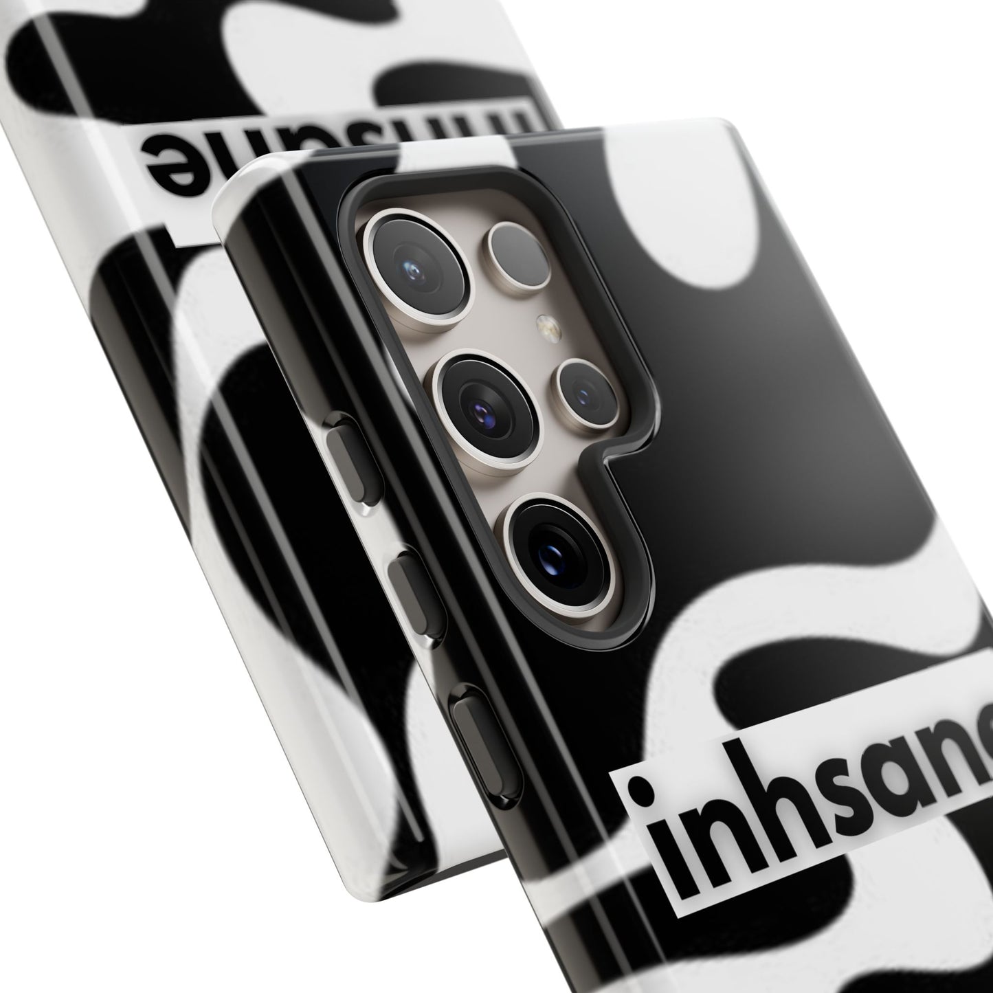 inhsane panda print phone case - pro edition