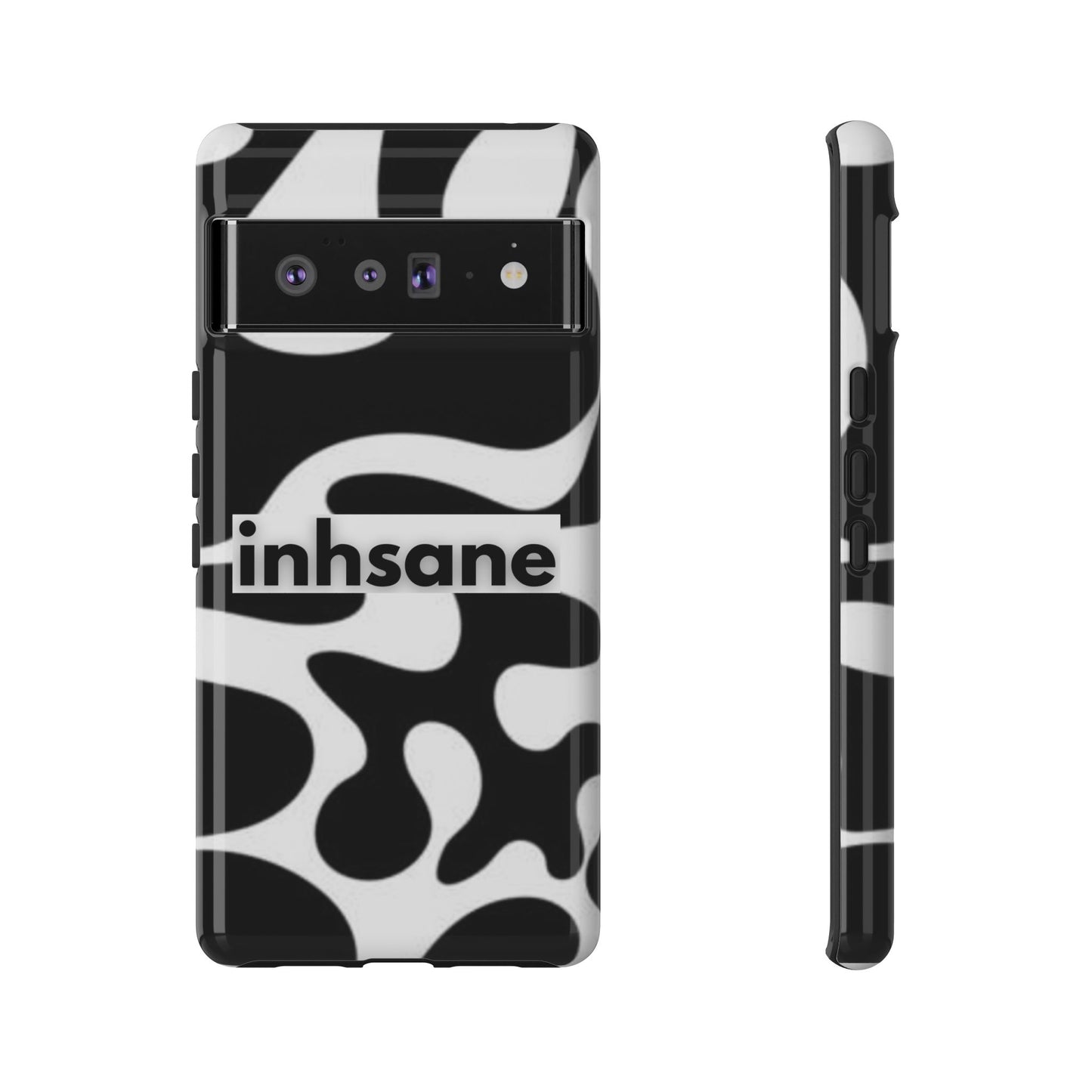 inhsane panda print phone case - pro edition