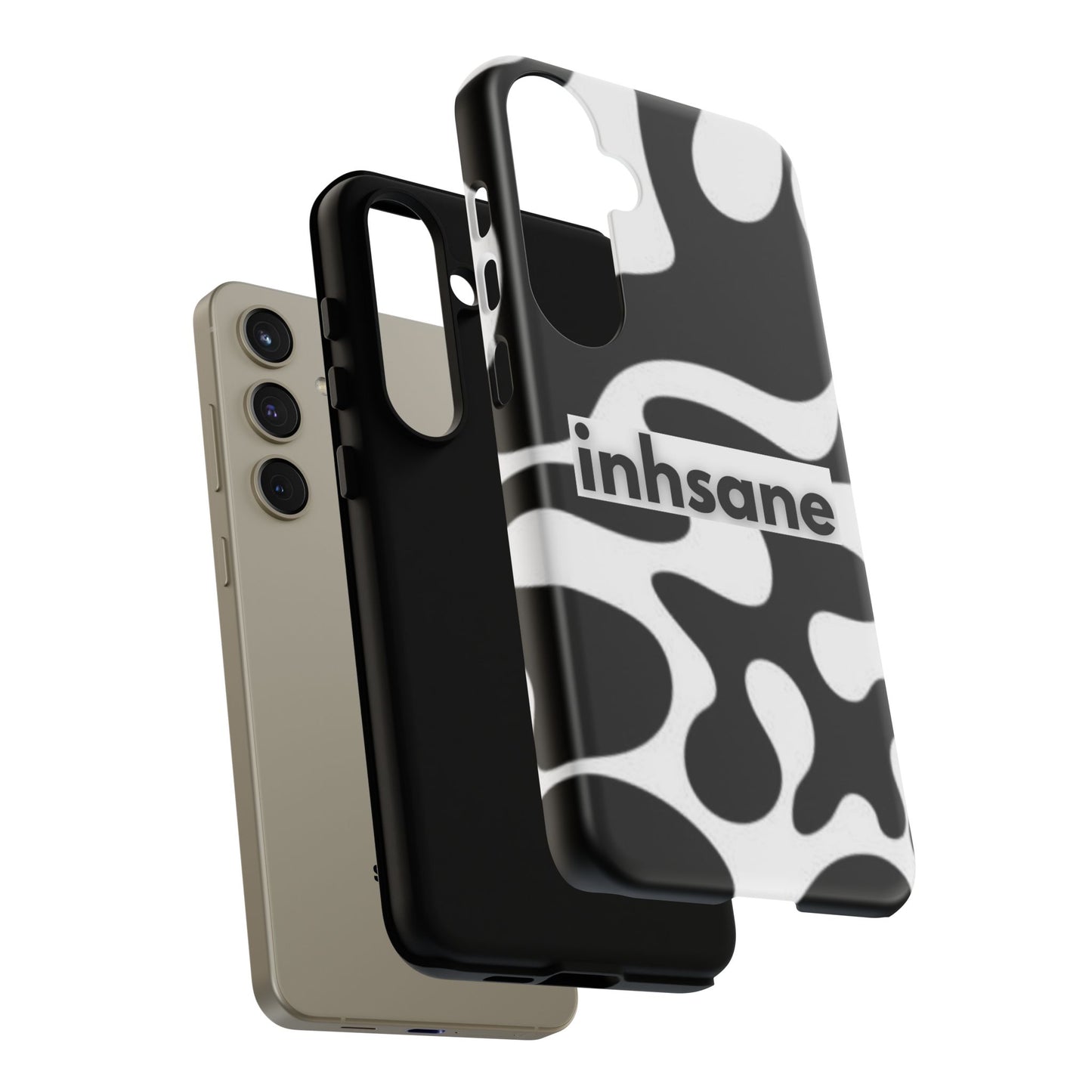 inhsane panda print phone case - pro edition