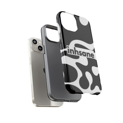 inhsane panda print phone case - pro edition