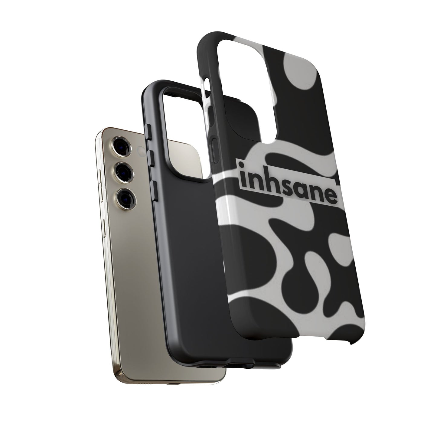 inhsane panda print phone case - pro edition