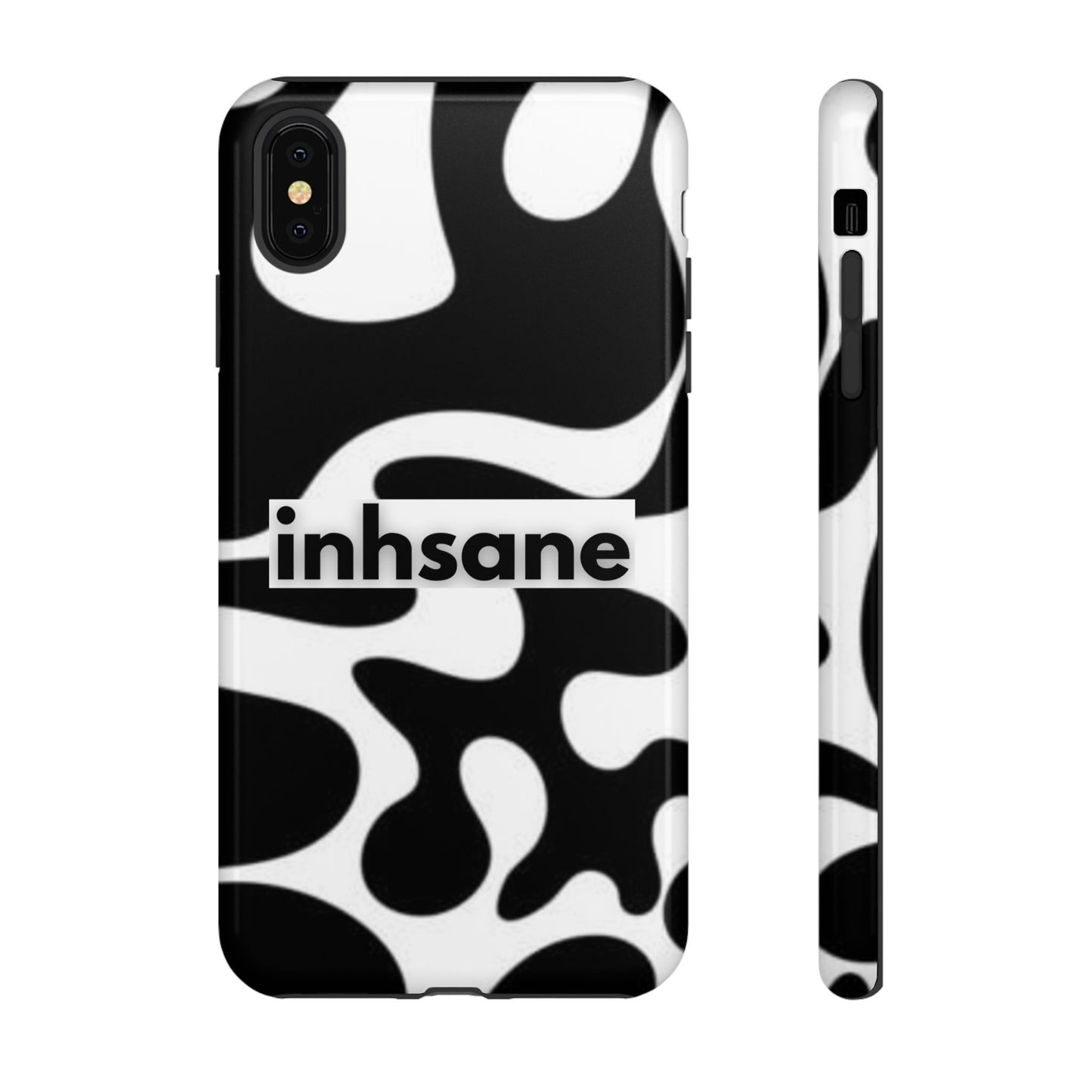 inhsane panda print phone case - pro edition