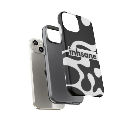 inhsane panda print phone case - pro edition