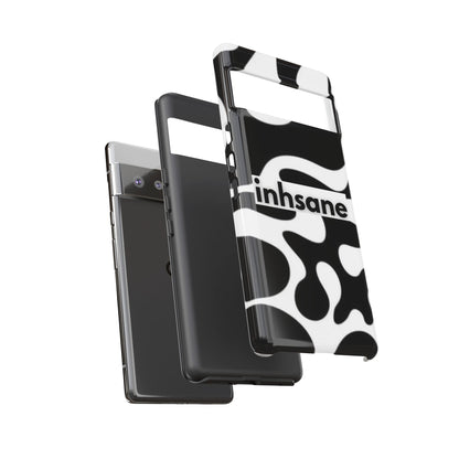 inhsane panda print phone case - pro edition