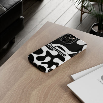 inhsane panda print phone case - pro edition