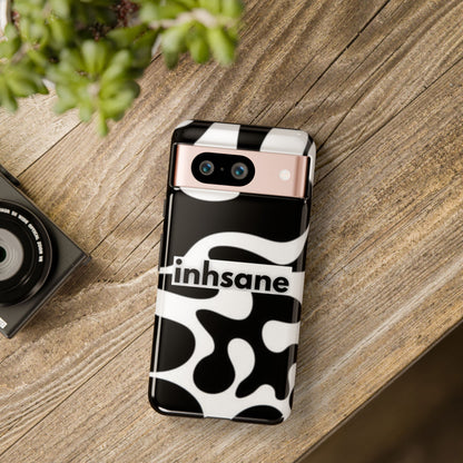 inhsane panda print phone case - pro edition