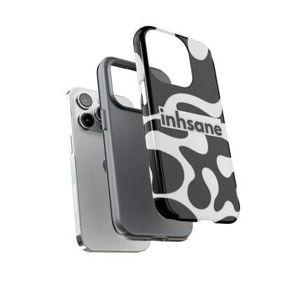 inhsane panda print phone case - pro edition