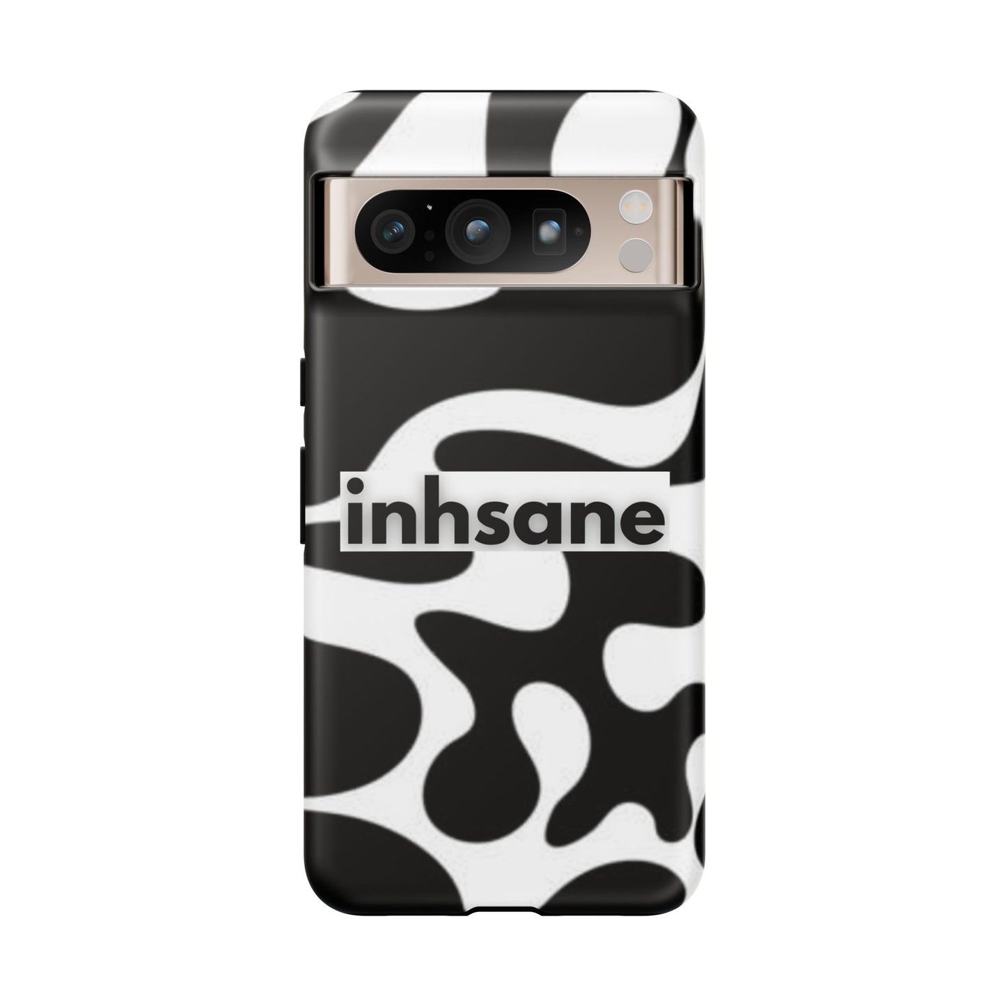 inhsane panda print phone case - pro edition