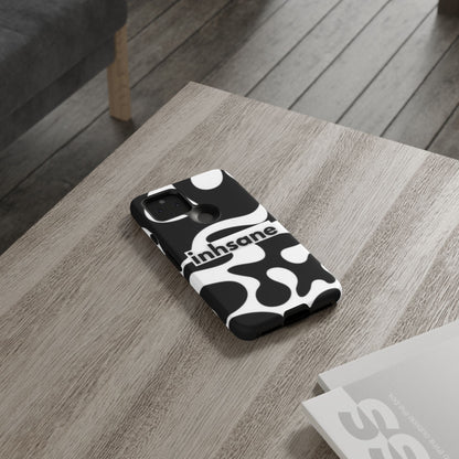 inhsane panda print phone case - pro edition