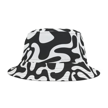 inhsane panda print bucket hat