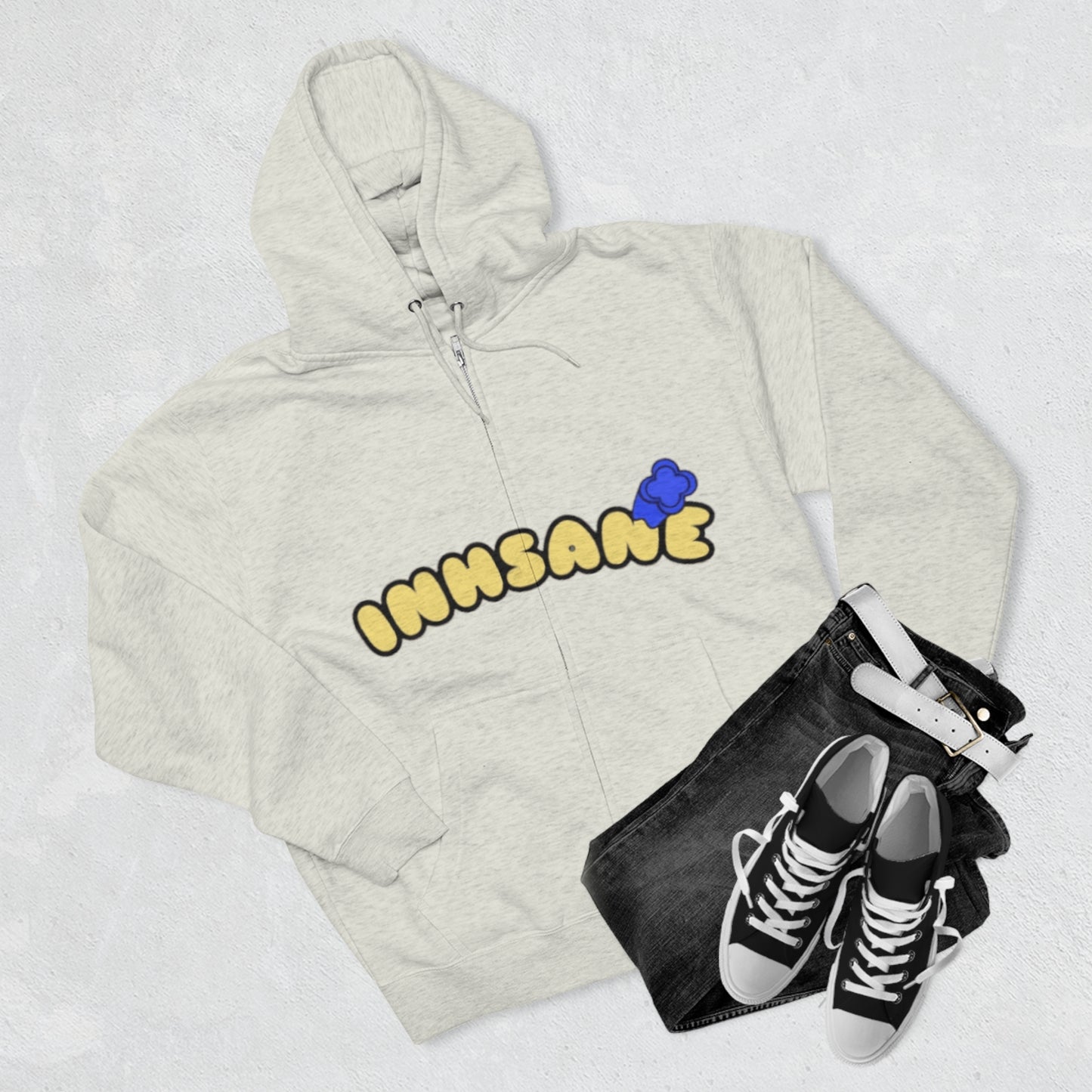 inhsane legacy v2 zipper hoodie