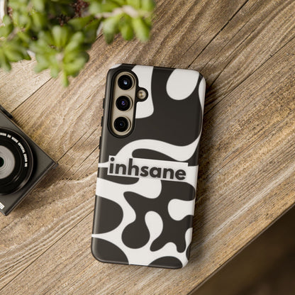 inhsane panda print phone case - pro edition