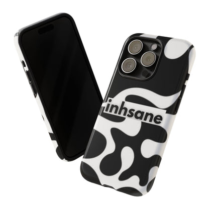 inhsane panda print phone case - pro edition