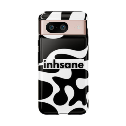 inhsane panda print phone case - pro edition