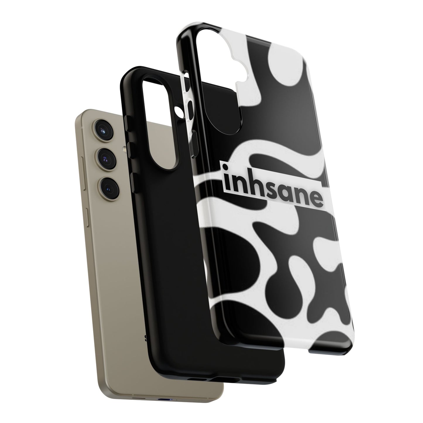 inhsane panda print phone case - pro edition