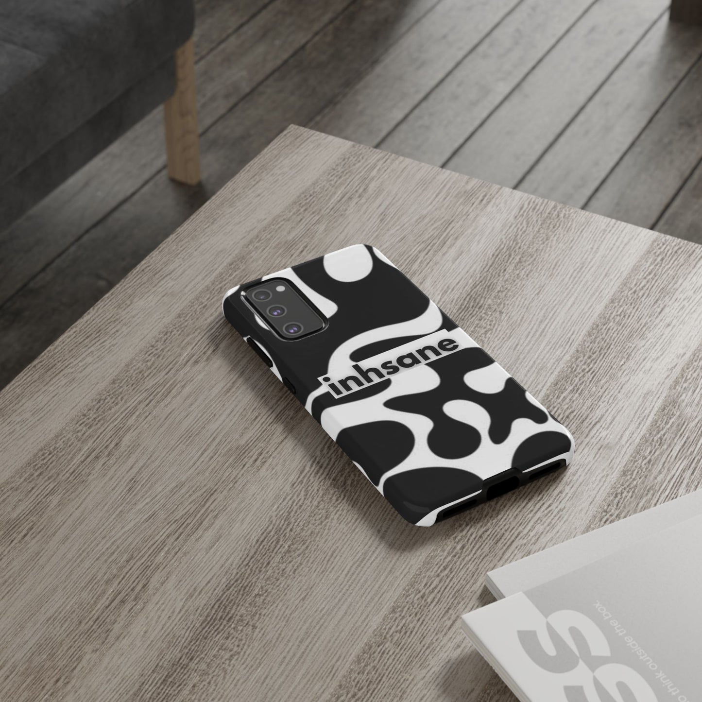 inhsane panda print phone case - pro edition