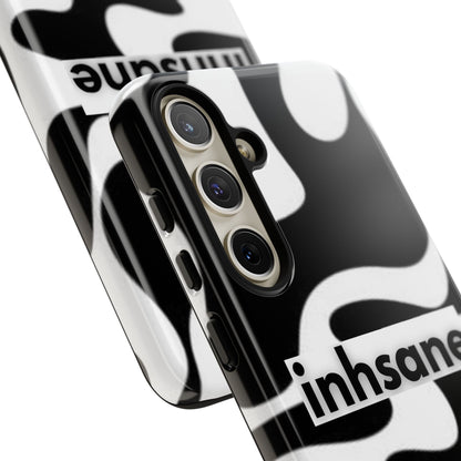 inhsane panda print phone case - pro edition