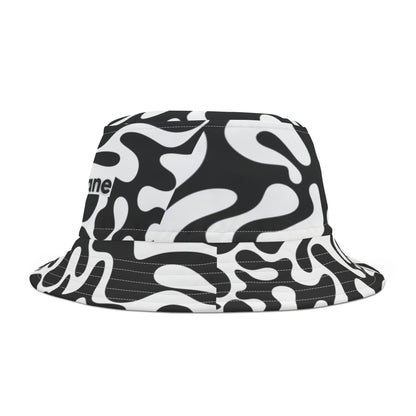 inhsane panda print bucket hat