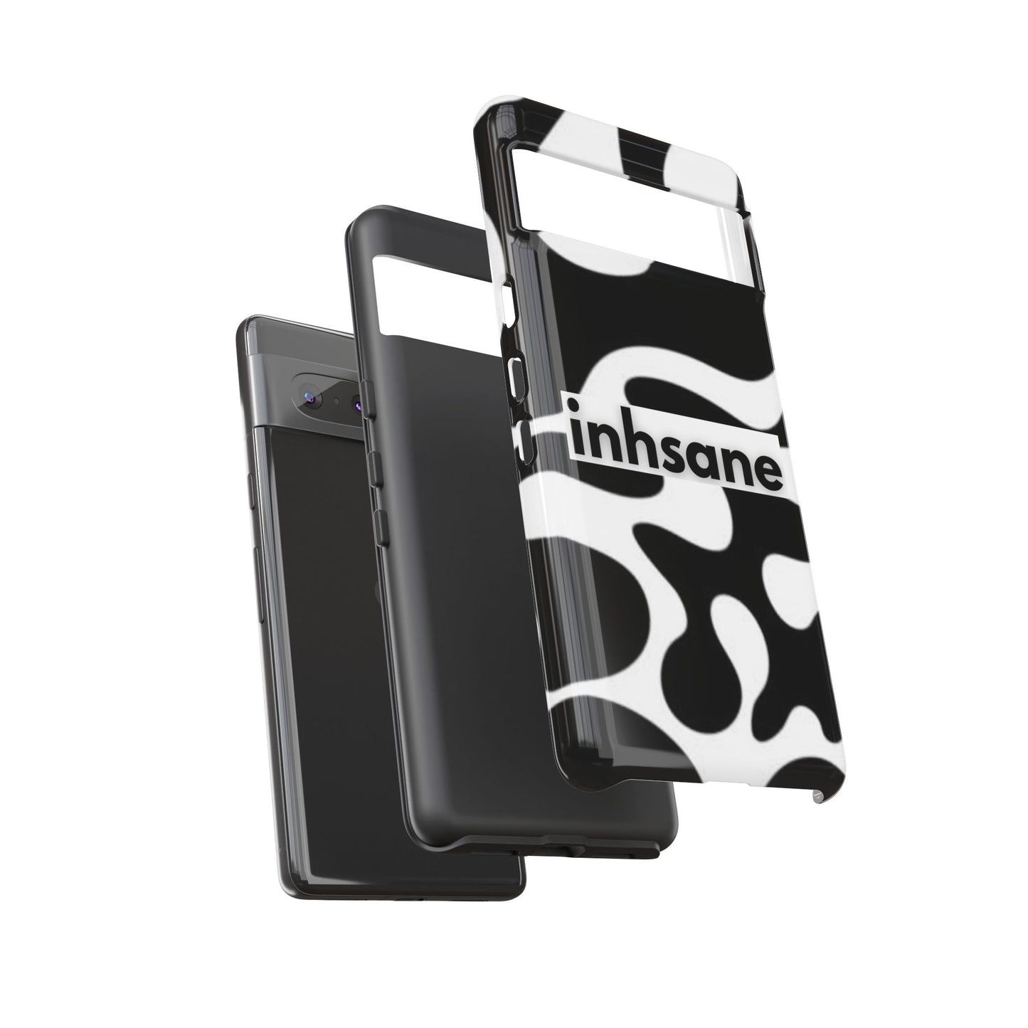 inhsane panda print phone case - pro edition