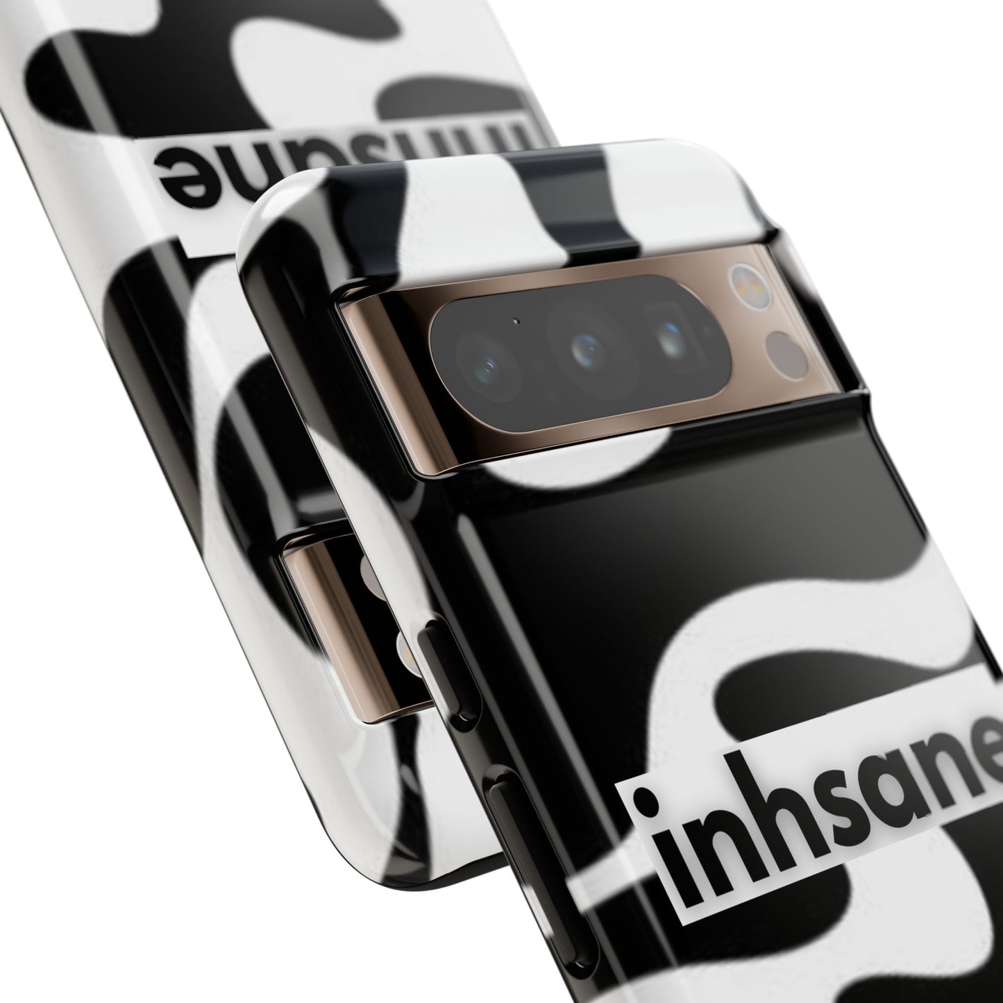 inhsane panda print phone case - pro edition