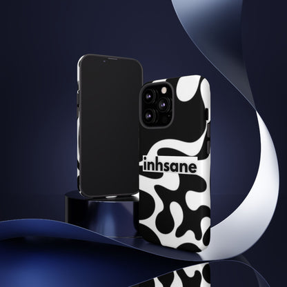 inhsane panda print phone case - pro edition