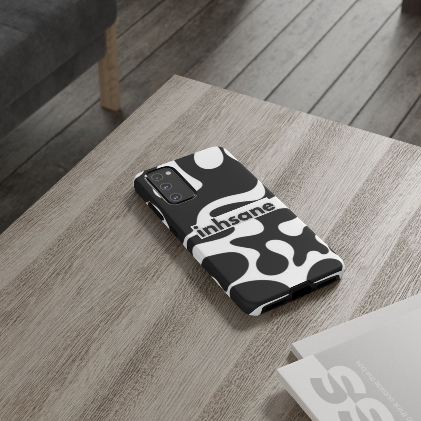 inhsane panda print phone case - pro edition