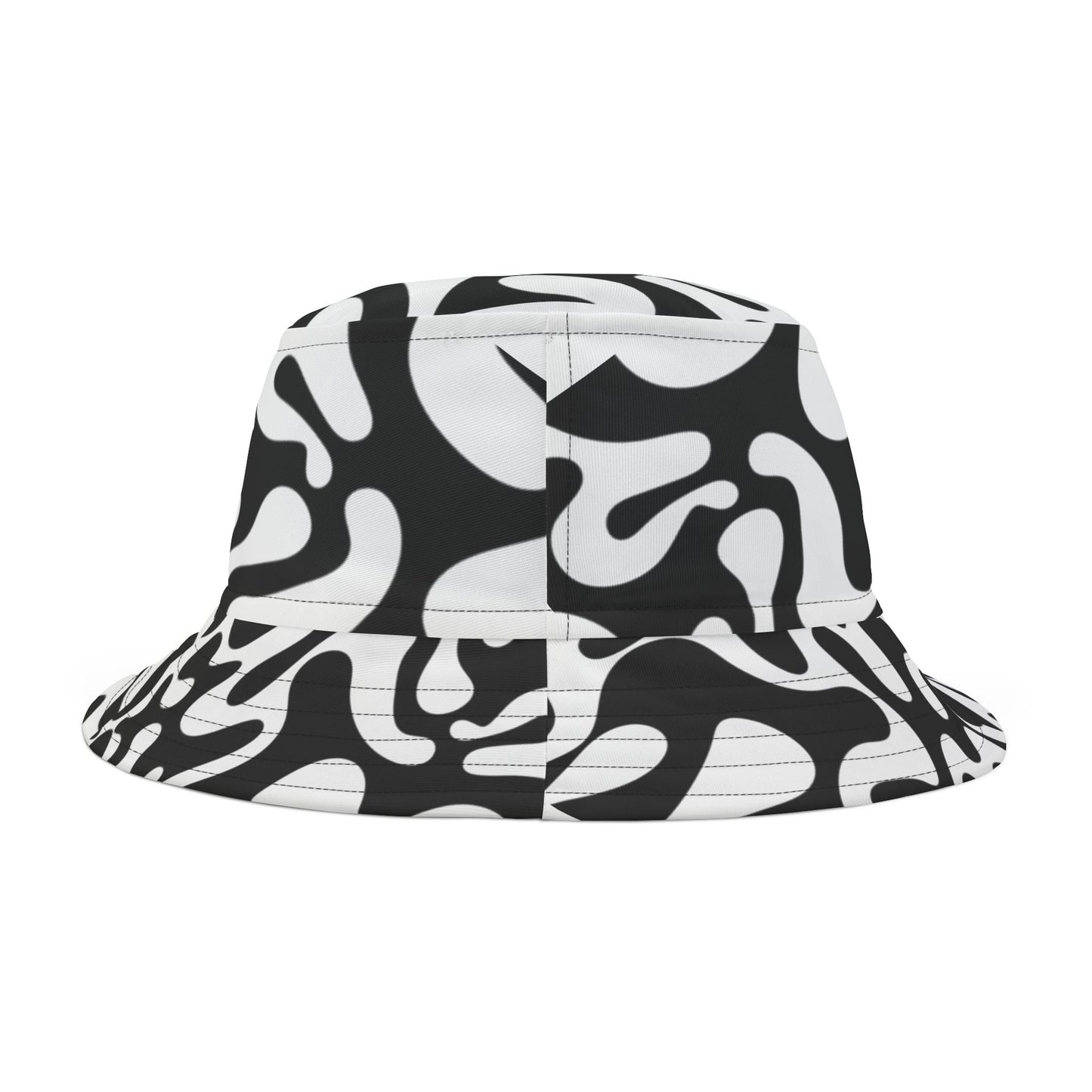 inhsane panda print bucket hat