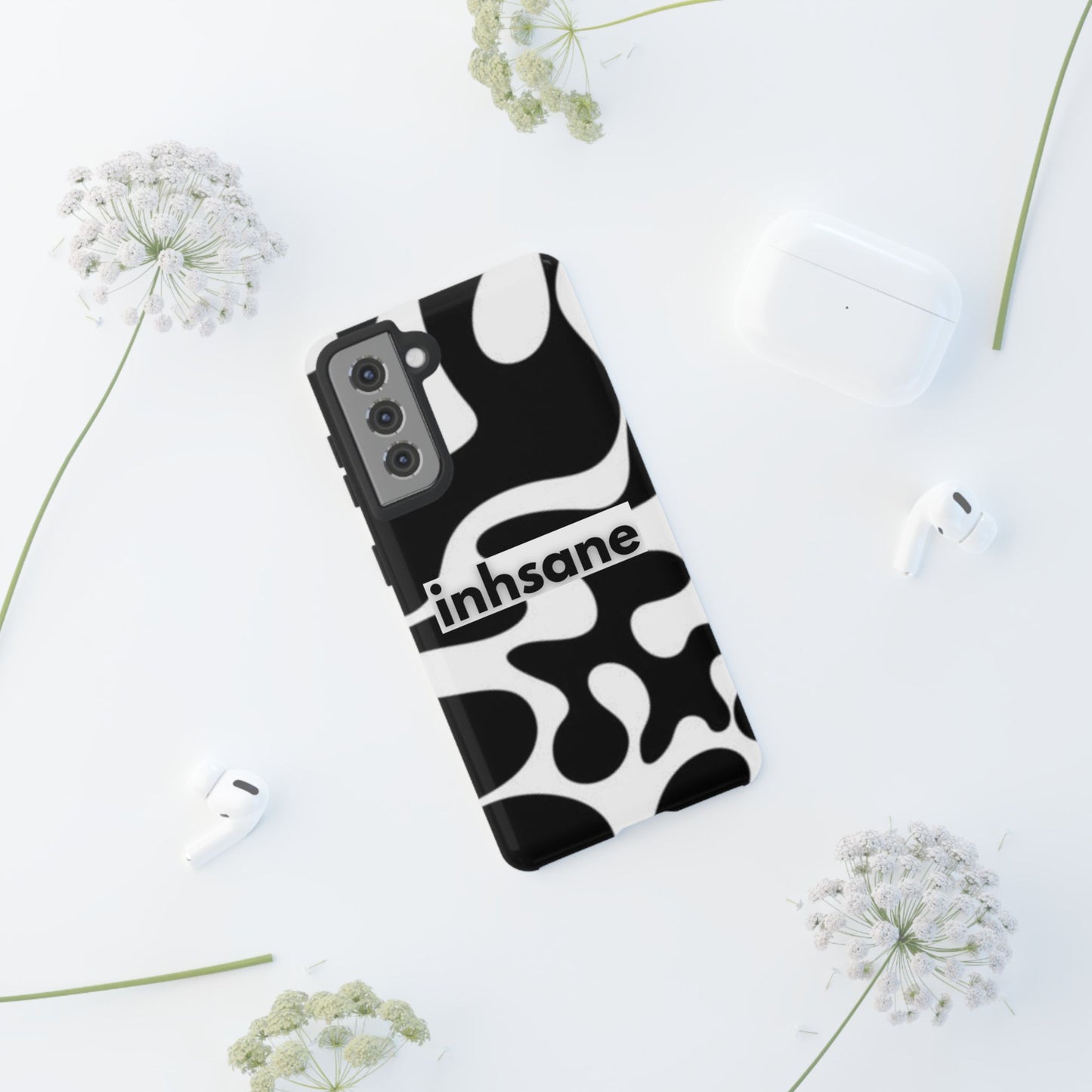 inhsane panda print phone case - pro edition