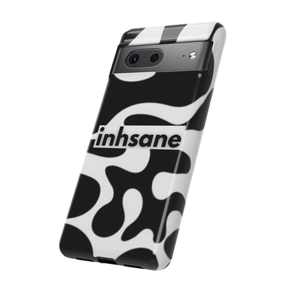 inhsane panda print phone case - pro edition