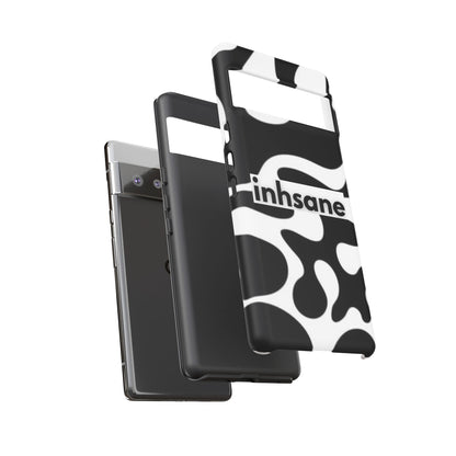 inhsane panda print phone case - pro edition