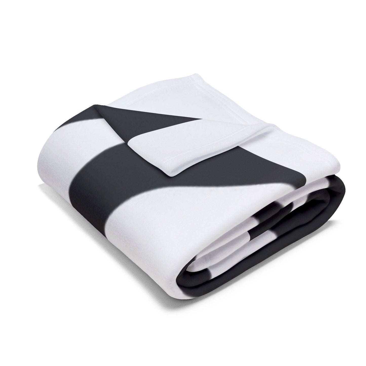 inhsane panda print fleece blanket