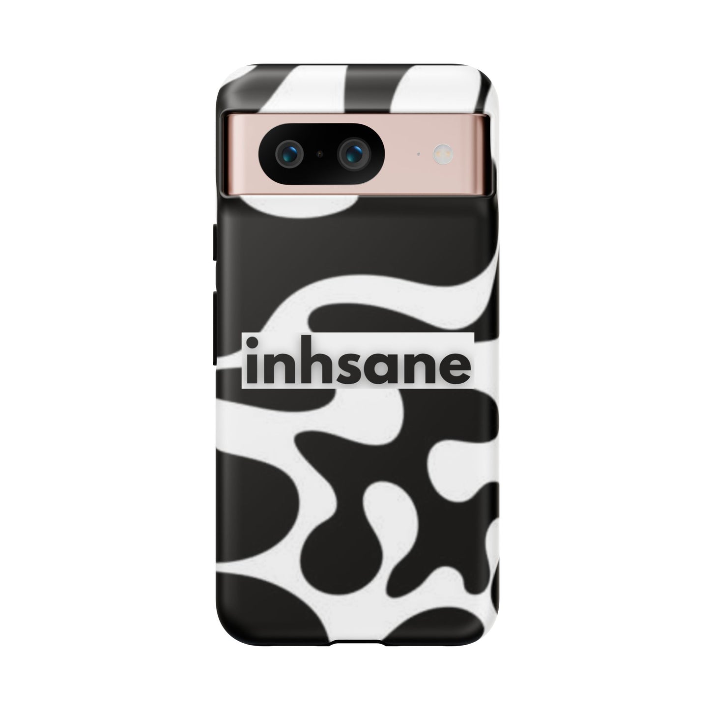 inhsane panda print phone case - pro edition