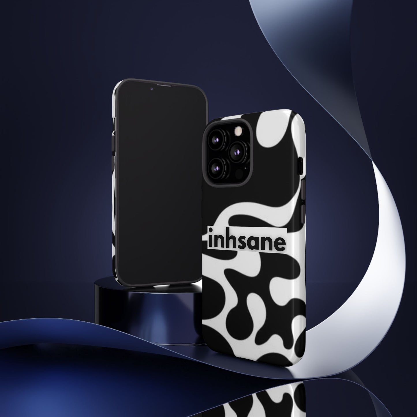 inhsane panda print phone case - pro edition